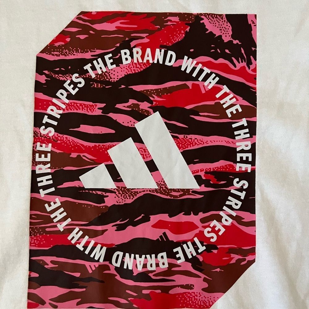 Adidas Camo Box T-Shirt- Size XL - Picture 3 of 8